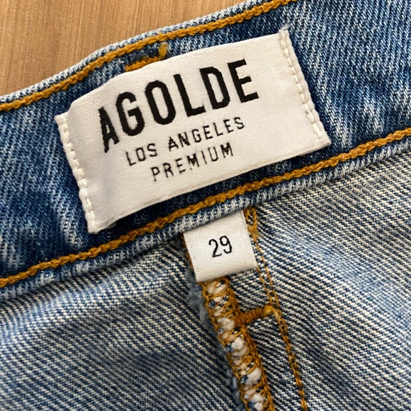 Agolde denim mini skirt - Picture 3 of 3